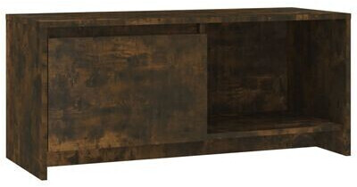 vidaXL TV Cabinet Engineered Wood 90 x 35 x 40 cm smoked oak (813017)