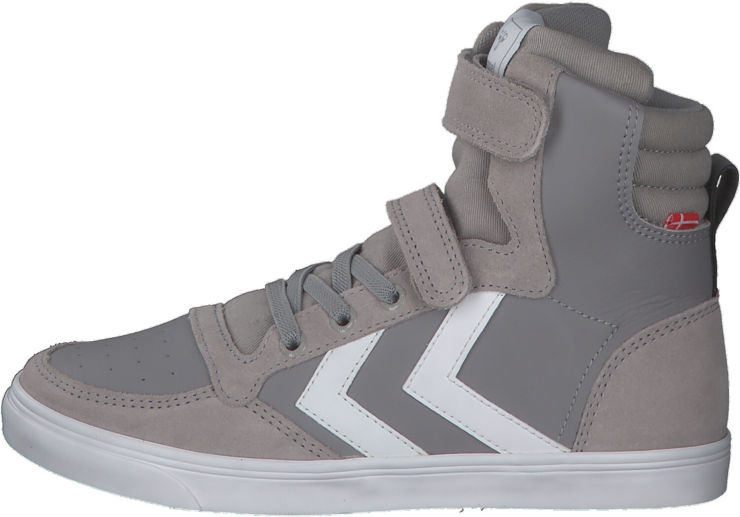Hummel SLIMMER STADIL HIGH Grey / Blue / Red - Fast Delivery | Europe ! - Shoes High Top Trainers Men 61,60