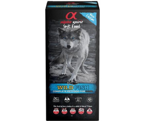 Alpha Spirit Wild Fish dog soft food dry food 9kg au meilleur prix