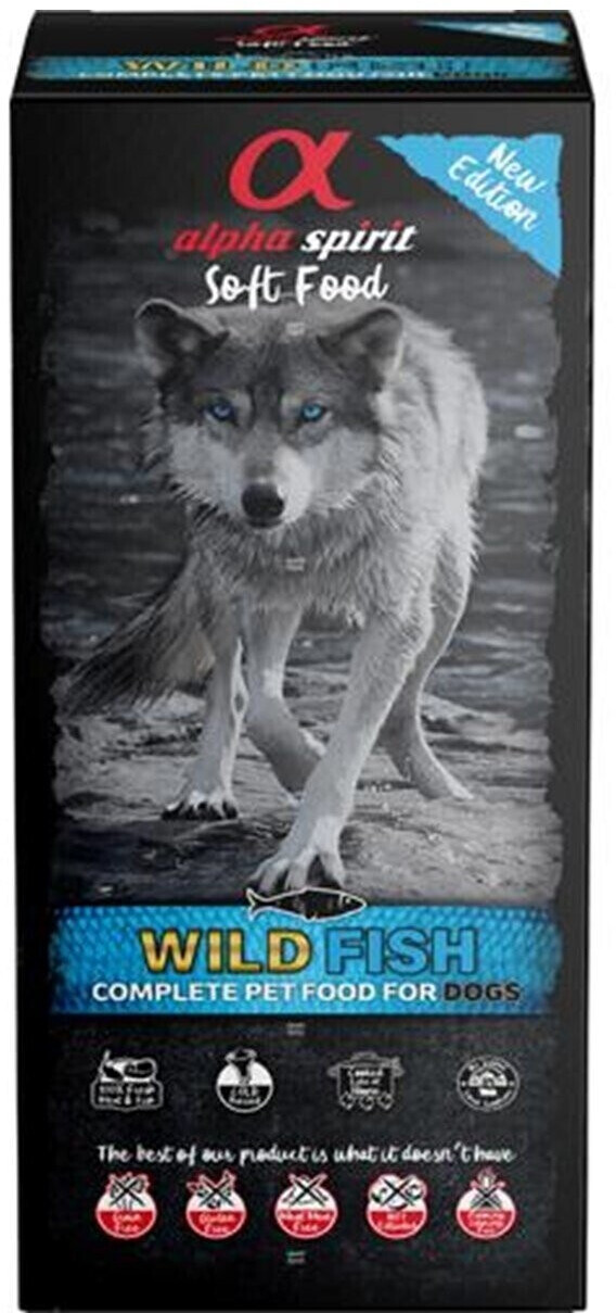 Alpha Spirit Wild Fish dog soft food dry food 9kg