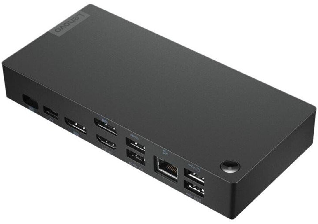ICY BOX IB-DK2288AC Avec fil USB 3.2 Gen 2 (3.1 Gen 2) Type-C Noir