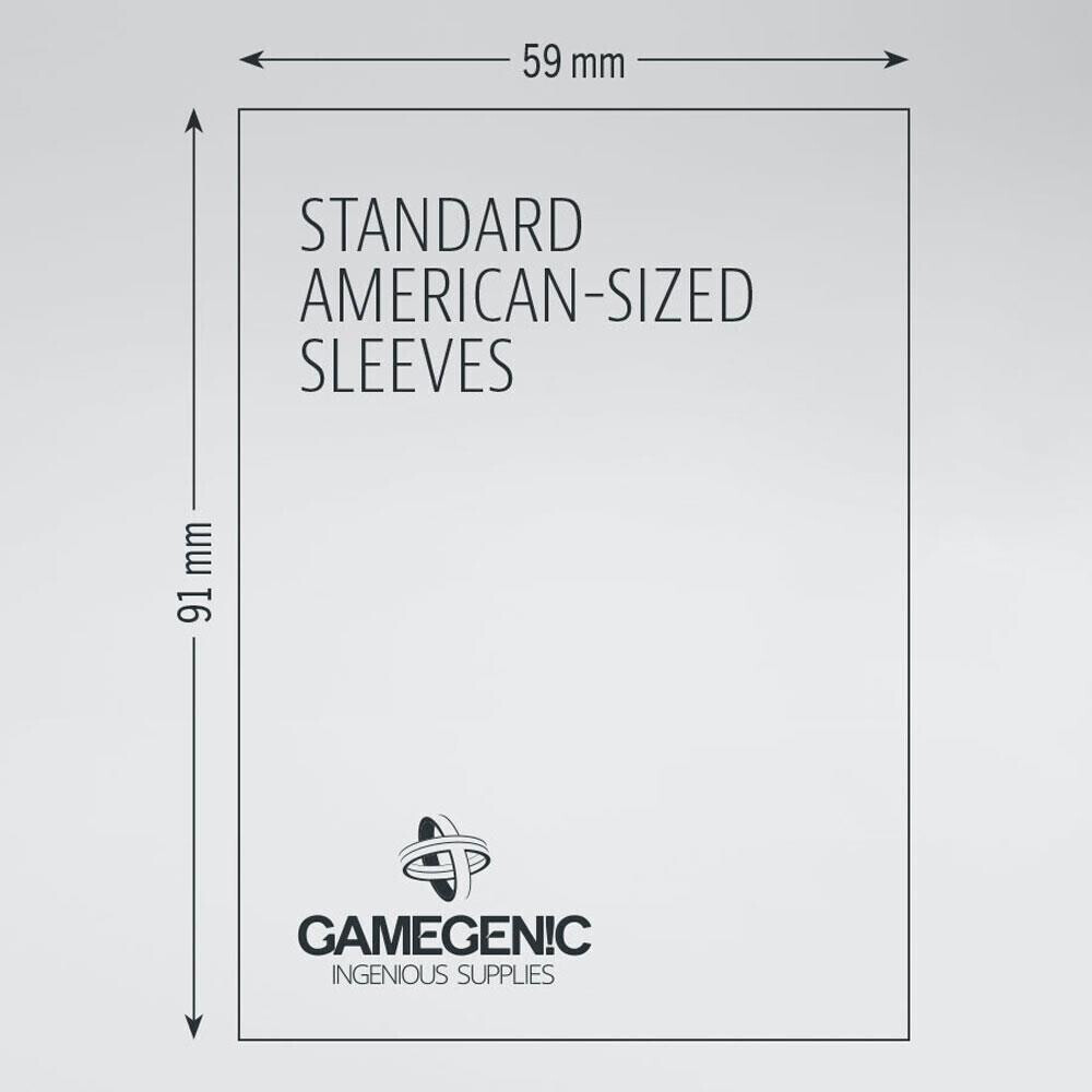 Gamegenic Gamegenic Sleeves: Standard American PRIME - 50 count (59x91mm) -  Fair Game
