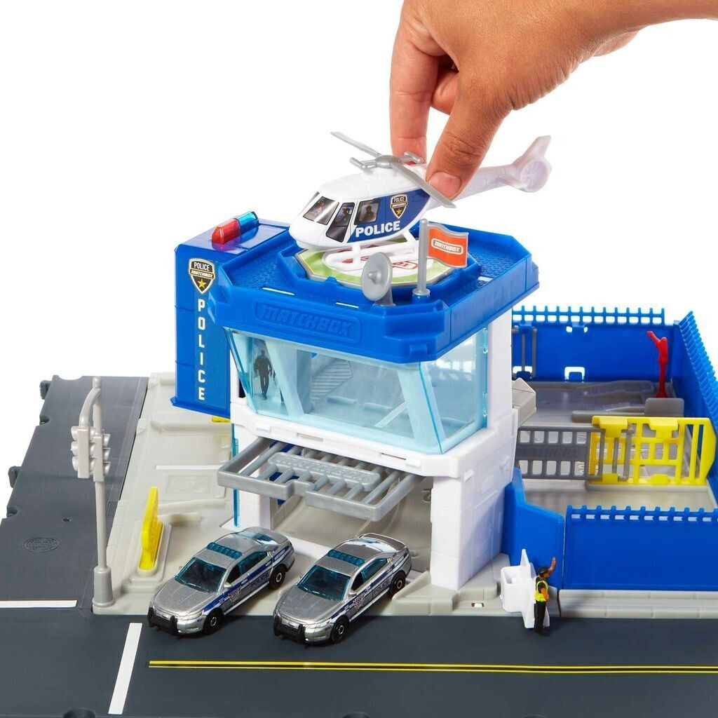 Mattel Matchbox Action Drivers Polizei Station Set ab € 26,89
