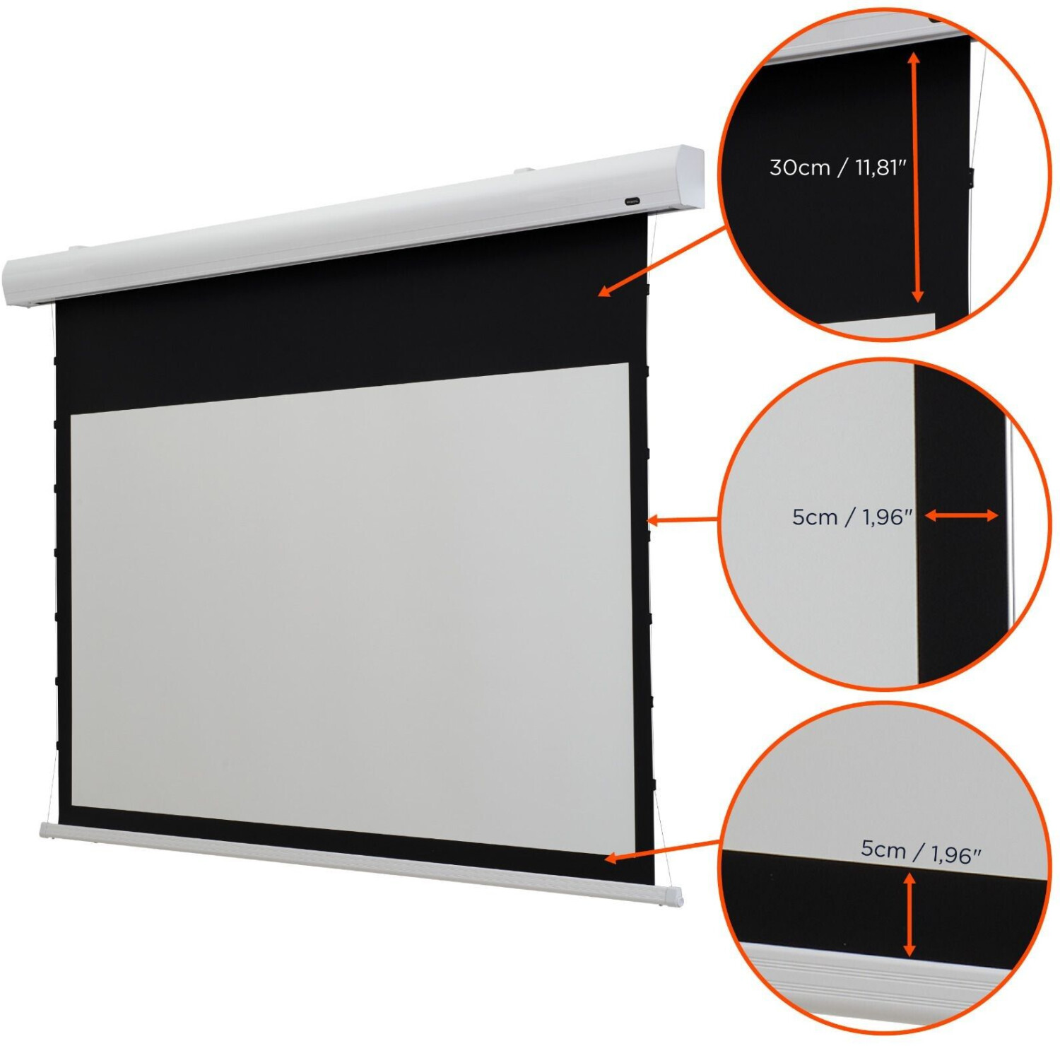 Photos - Projector Screen Celexon HomeCinema Tension - MWHT 180 x 102 cm, 80" 