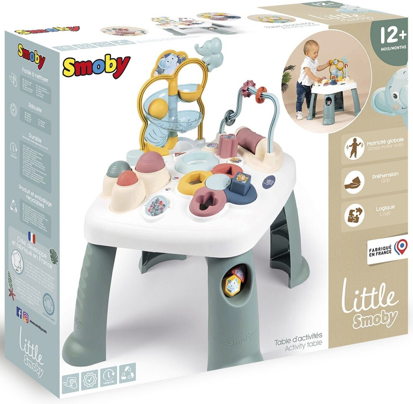 Smoby - Table d'éveil - Cotoons Cosy Seat