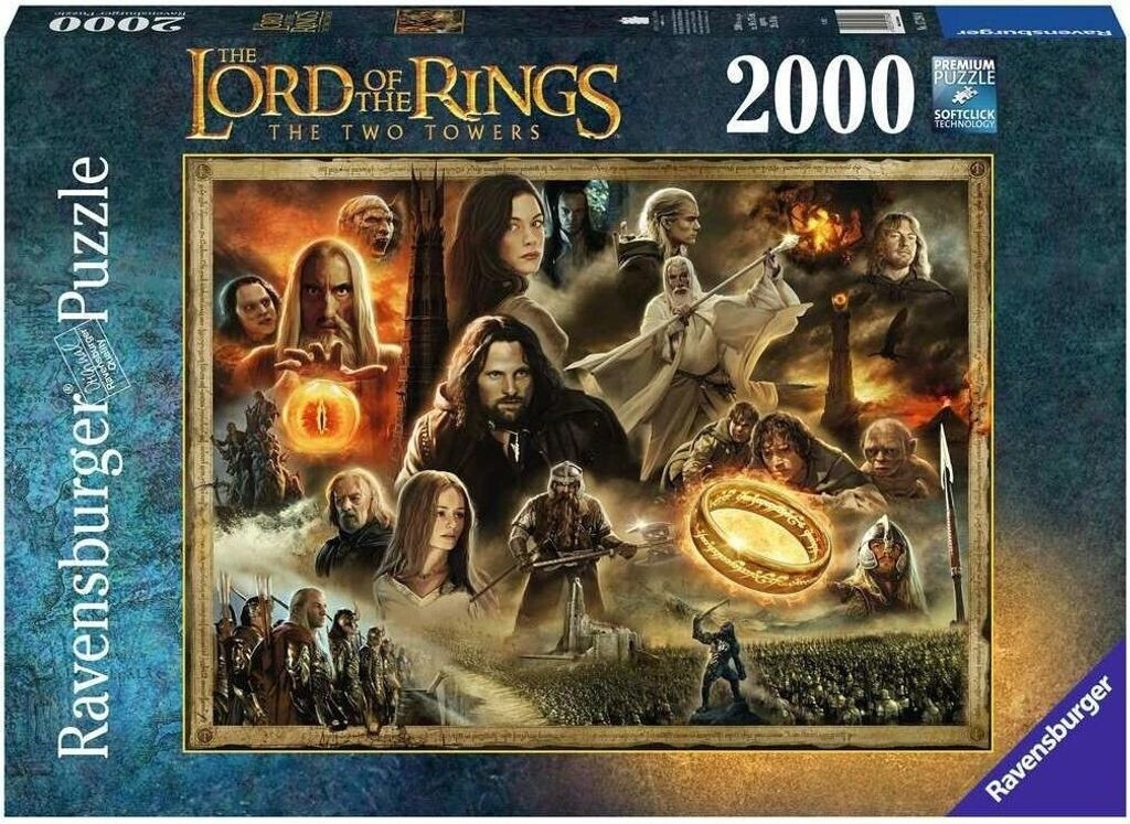 Ravensburger Le Seigneur des anneaux Les Deux Tours (2000 pièces)