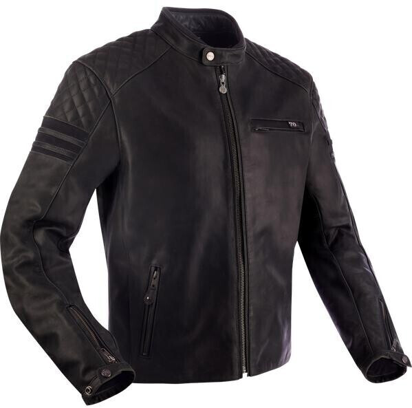 Photos - Motorcycle Clothing SEGURA Track Leather Jacket black 