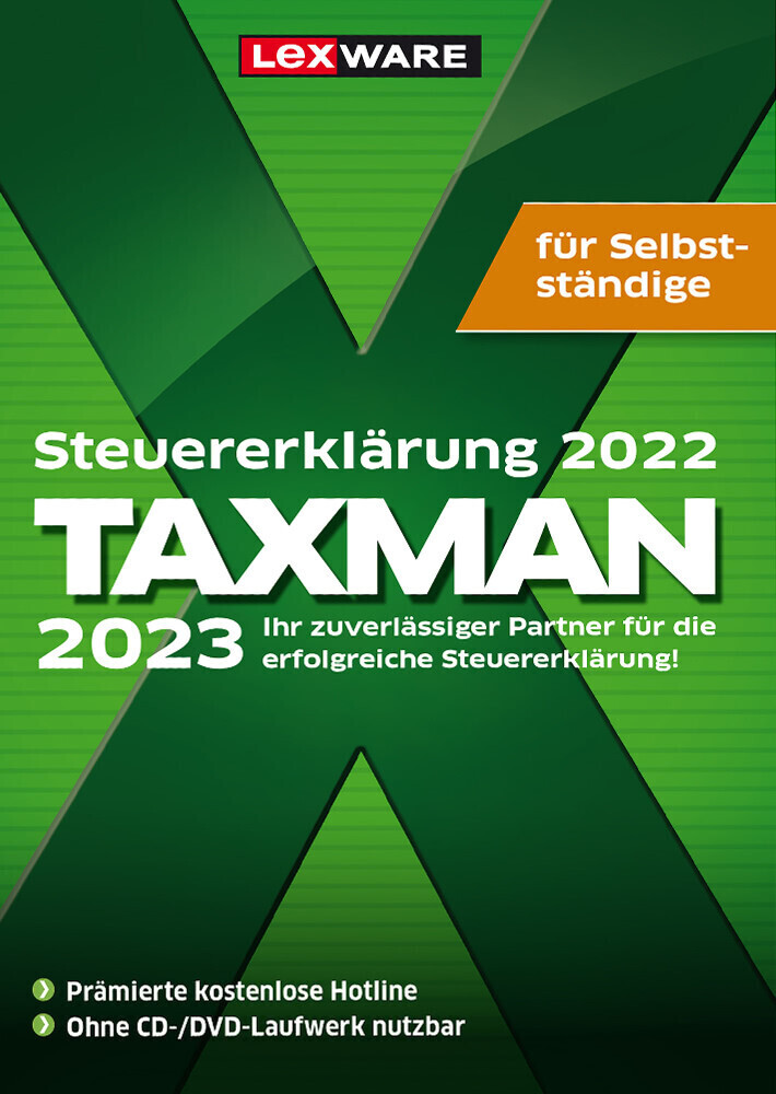 Lexware Taxman 2023 Selbstständige (Download) ab 34,14
