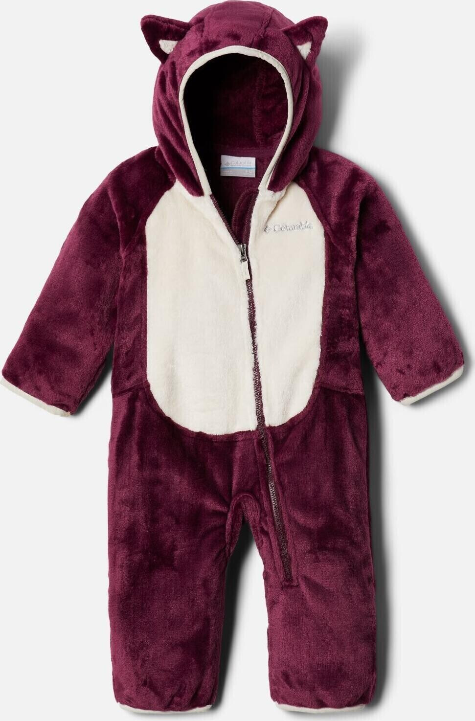 Columbia Infant Foxy Baby Sherpa Bunting (1863981) marionberry/chalk