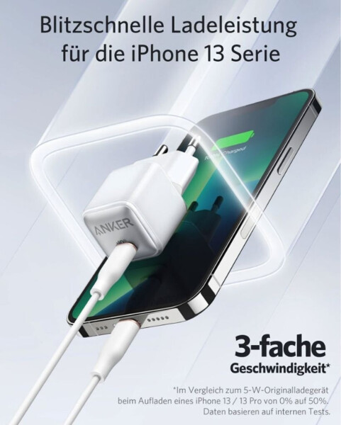 Anker 511 Charger (Nano 3, 30W) Aurora White, Bild 15