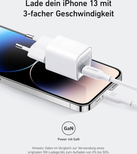 Anker 511 Charger (Nano 3, 30W) Aurora White, Bild 3