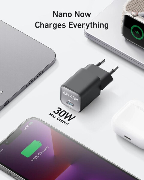 Anker 511 Charger (Nano 3, 30W) Aurora White, Bild 10