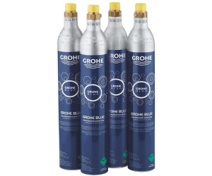 GROHE Blue Starterset CO2 Flaschen 425 g 4 Stück (40422000) ab 93,90 €