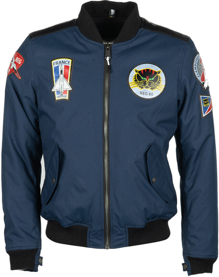 Helston's Blouson Lynx bleu