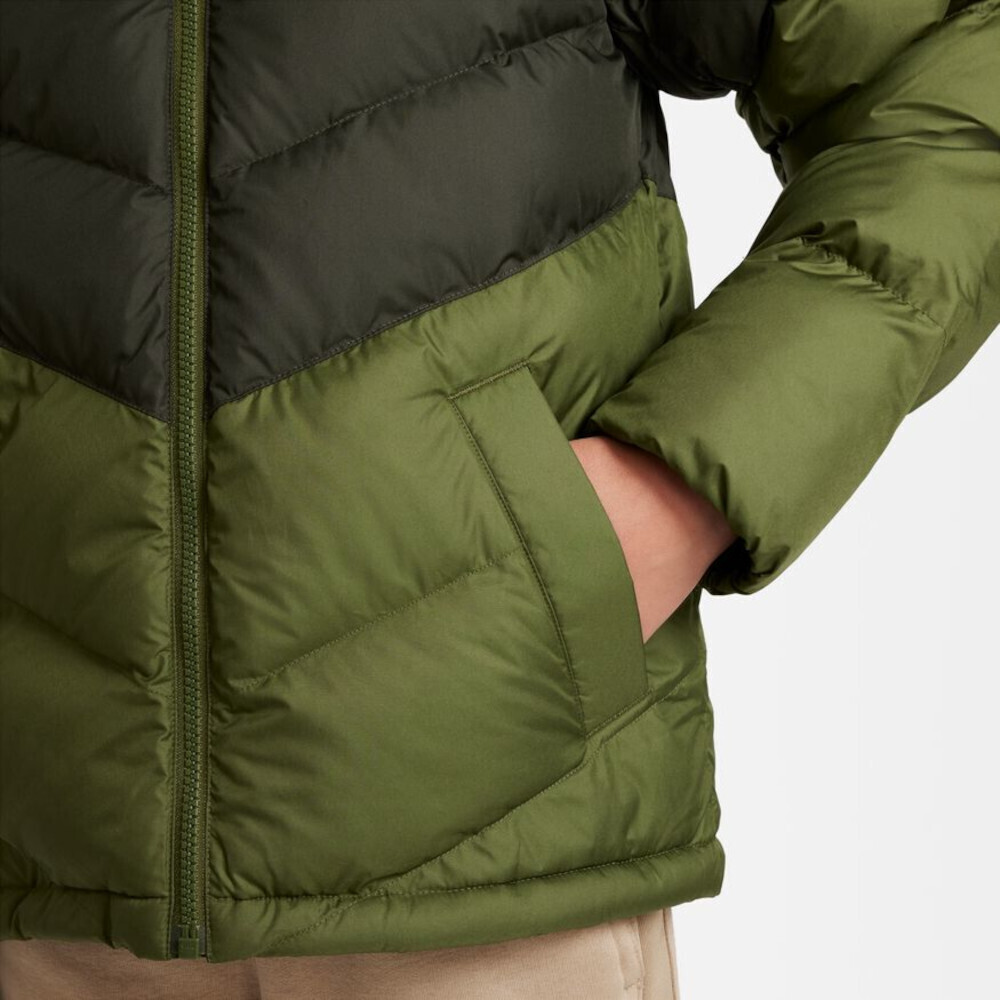 Nike Kids Jacket Preisvergleich Sportswear rough (DX1264) green/sequoia/white Hooded ab bei 67,44 € 