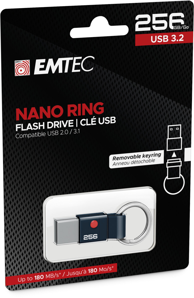 Emtec Nano Ring 256GO