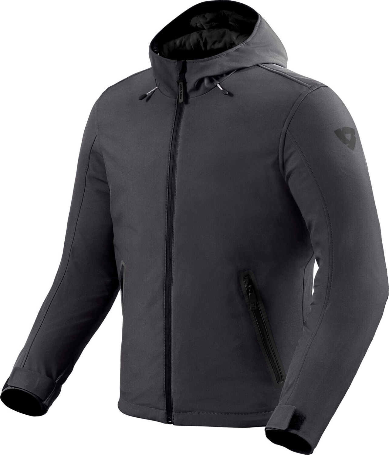 REV'IT! Blouson Traffic H2O noir/gris