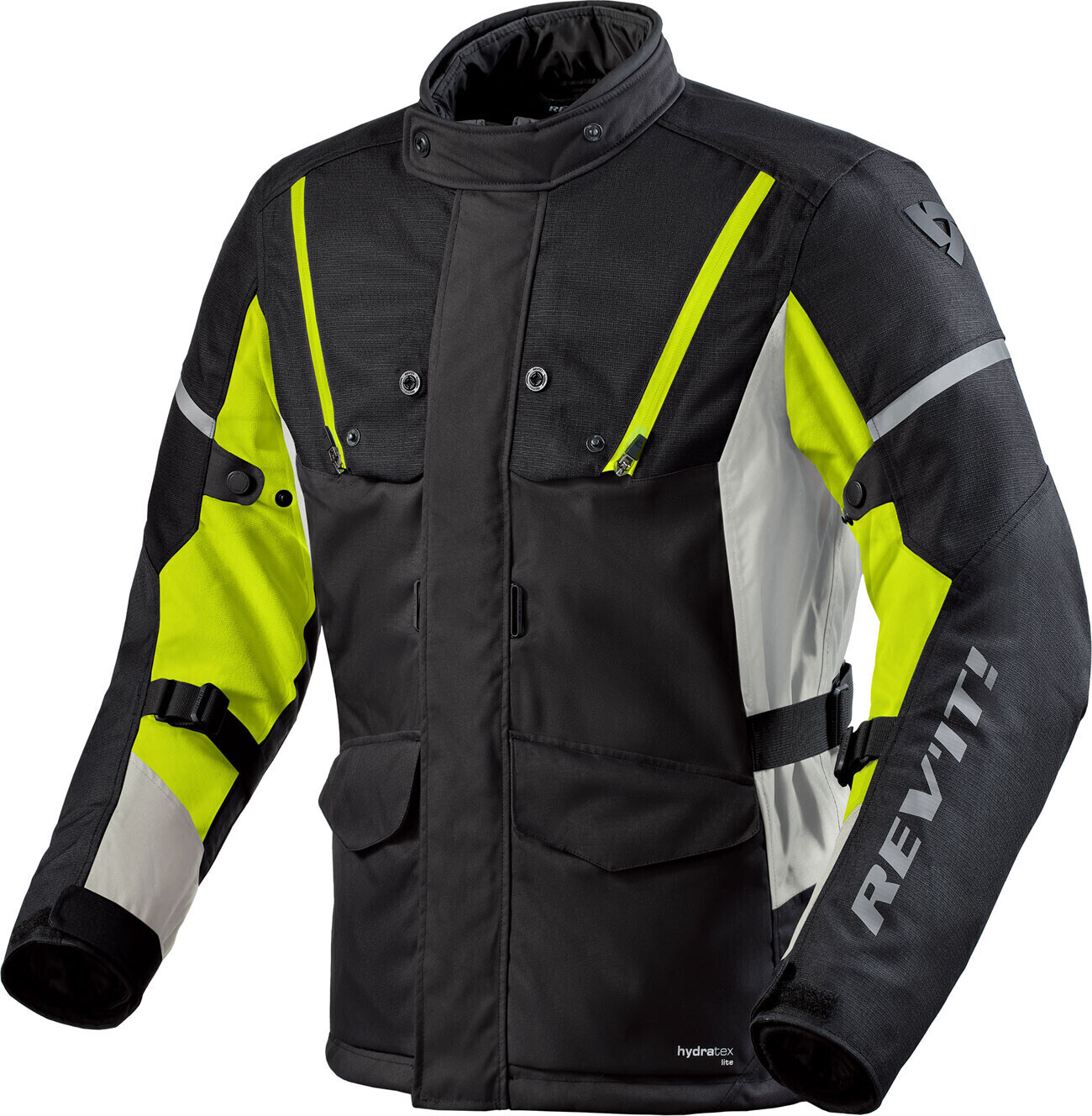 REV'IT! Blouson Horizon 3 H2O noir/jaune fluo