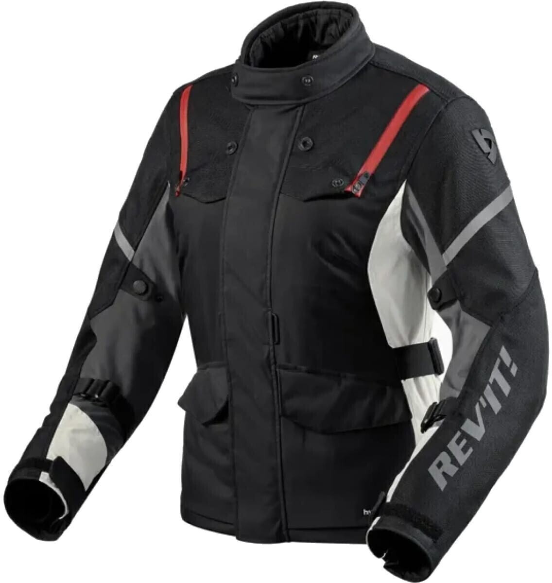 REV'IT! Blouson Horizon 3 H2O noir/rouge