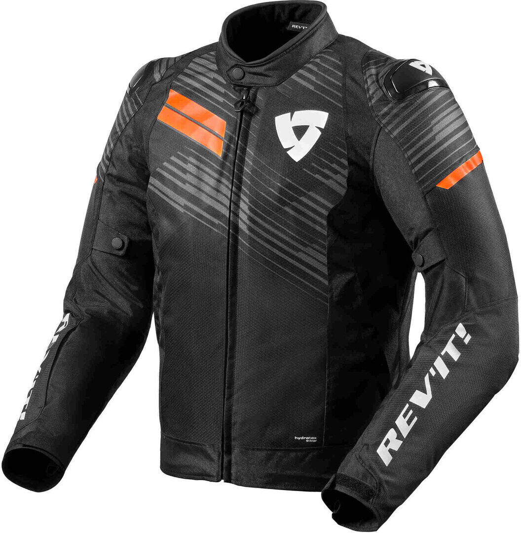 REV'IT! Blouson Apex H2O noir/orange