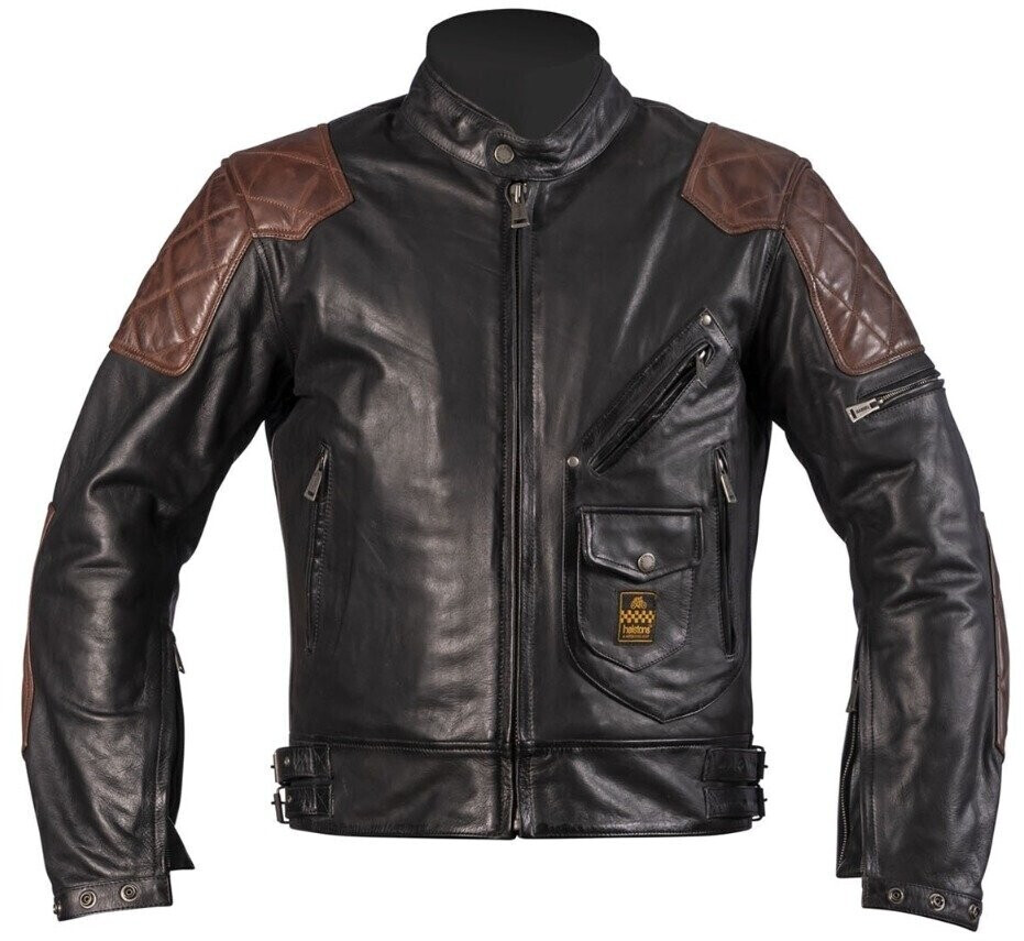 Helston's Blouson Chuck noir/camel