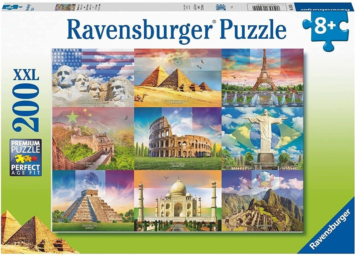Photos - Jigsaw Puzzle / Mosaic Ravensburger Monuments Of The World 200pcs 