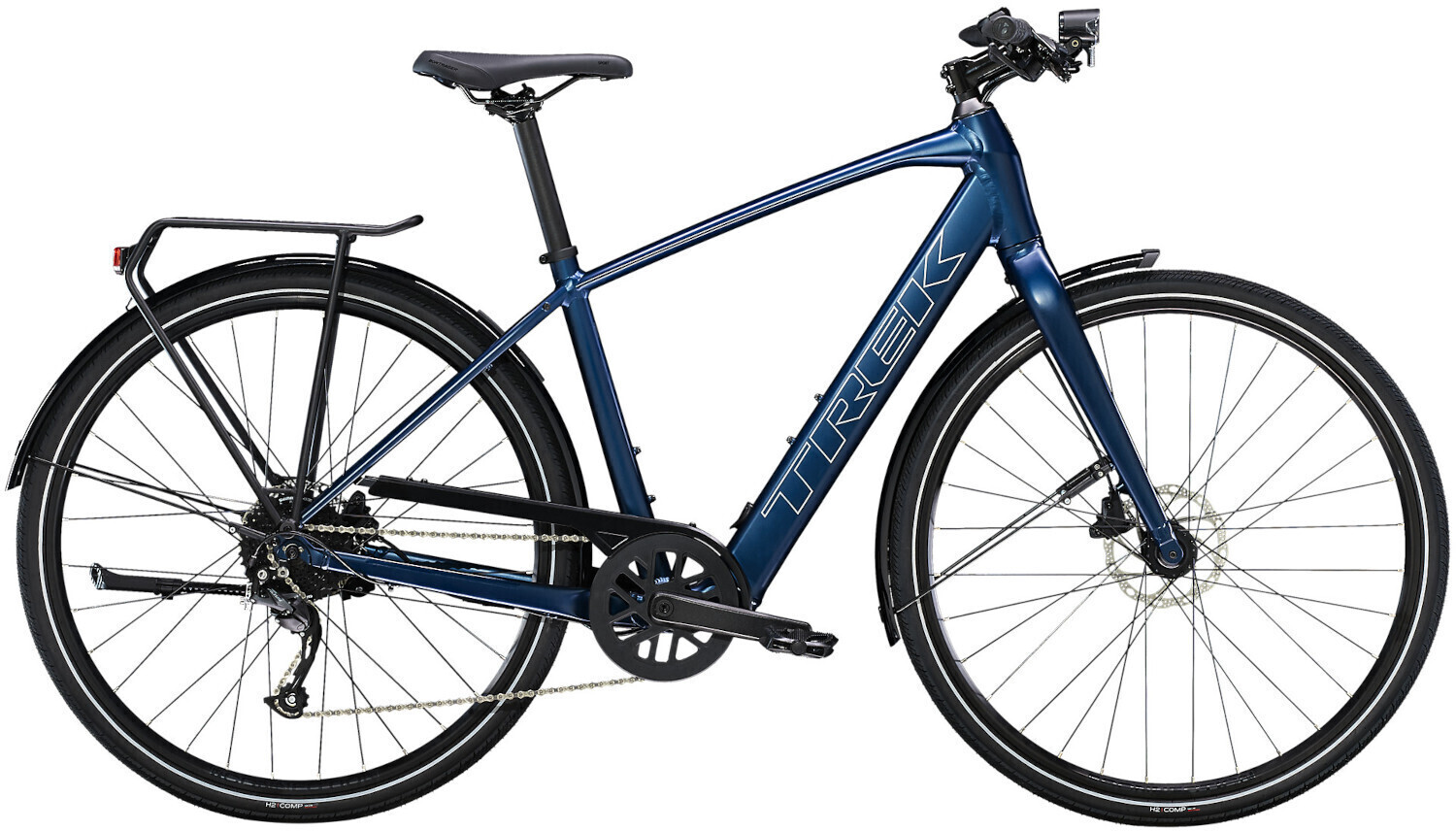 Trek FX+ 2 (2023) Satin Mulsanne Blue