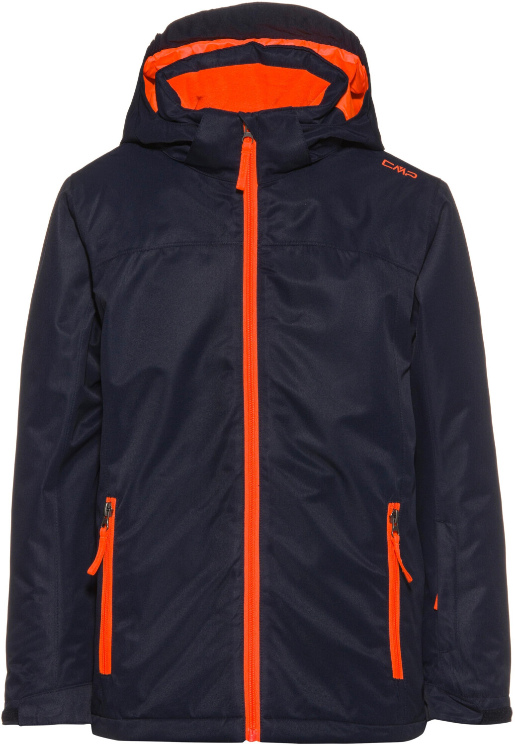 CMP Boy Jacket Snaps Hood (39W1924) black blue