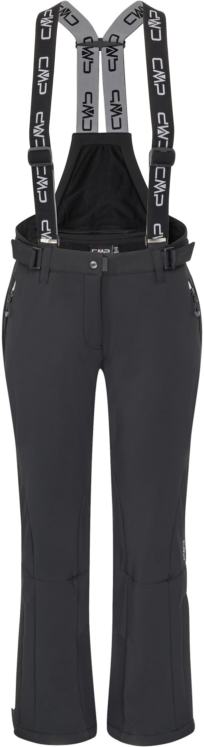 CMP Women's Ski Salopettes in Softshell (3W03106) titanio