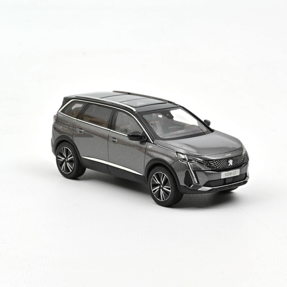 Norev Peugeot 5008 GT 2021 gris platinium 1/43 (473923)