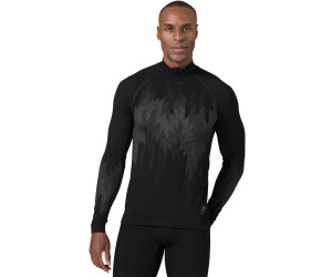Odlo Kinship Performance Wool 200 LS HalfZip Shirt black melange ab 52,37 €  | Preisvergleich bei