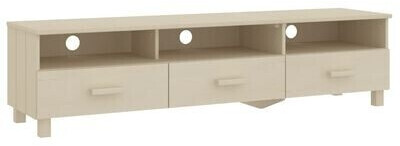 vidaXL TV Cabinet Solid Wood Pine 158 x 40 x 40 cm