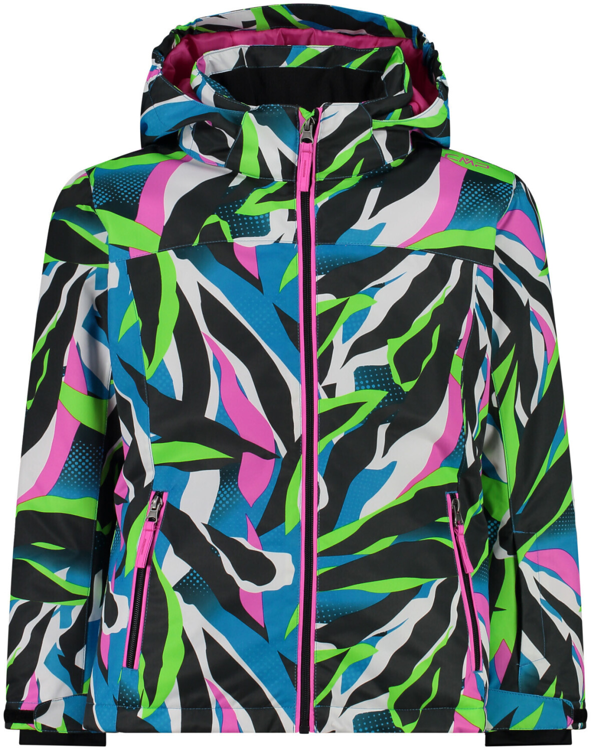 Buy CMP Girl Snaps Jacket – (39W2085) from (Today) fluo/turchese Best Deals on purple £30.99