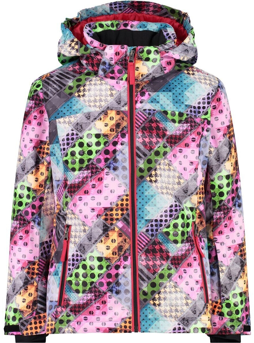 CMP Girl Snaps Jacket (39W2085) begonia/titanio