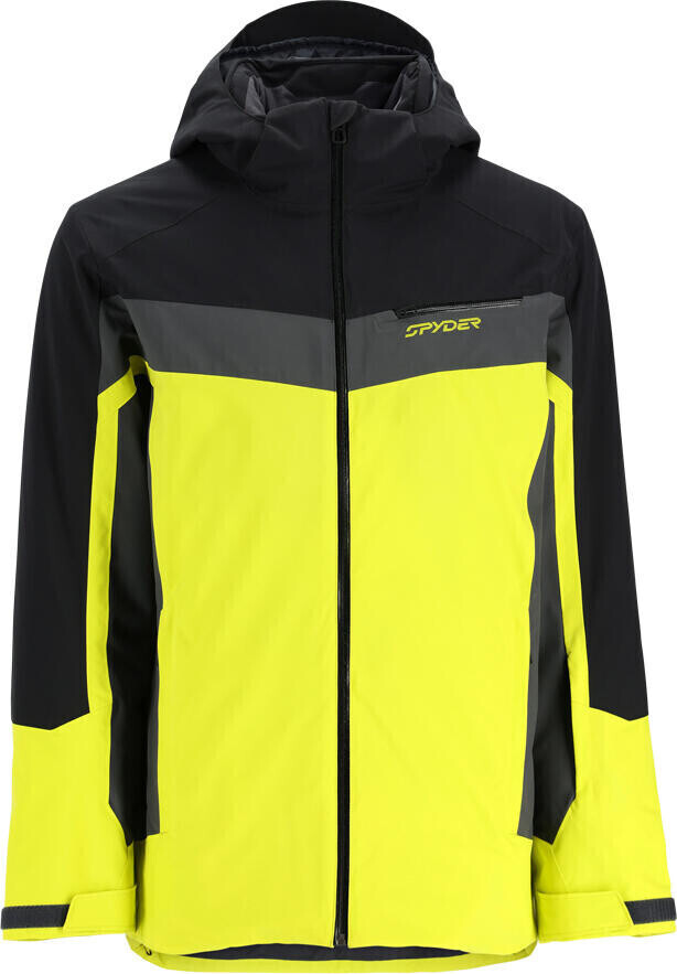 Spyder Mens Seventy Eight Insulated Jacket black citron