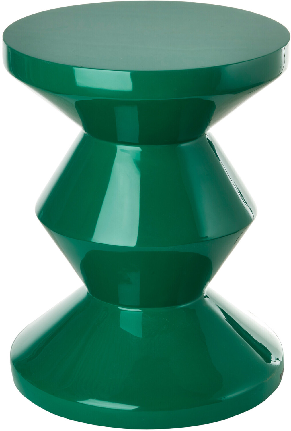 Pols Potten Zig Zag - Stool/Low Table 46x35,5cm Emerald