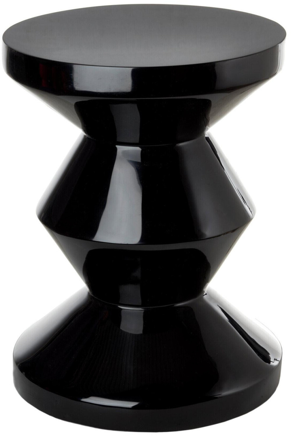 Pols Potten Zig Zag - Stool/Low Table 46x35,5cm Black
