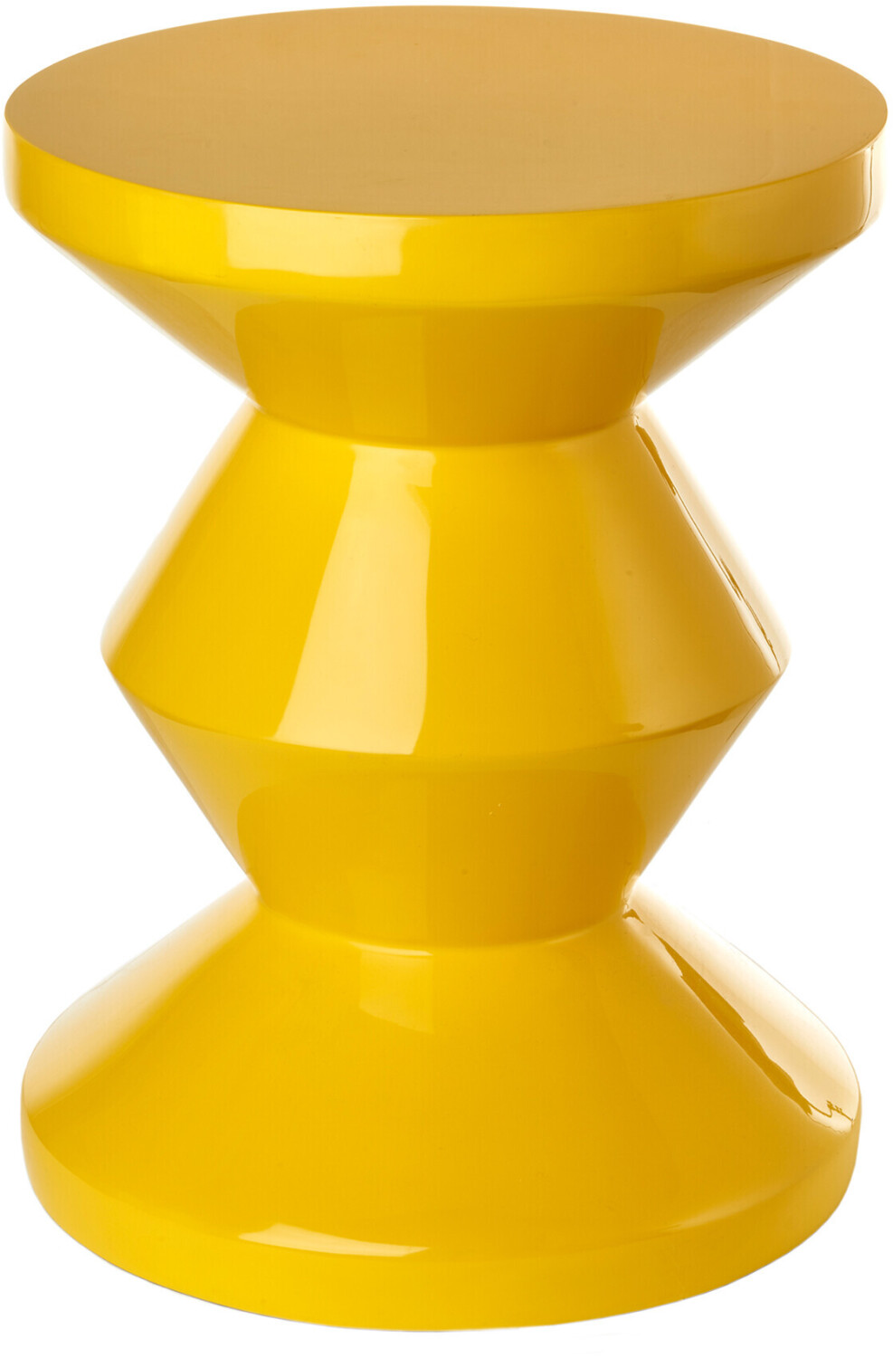 Pols Potten Zig Zag - Stool/Low Table 46x35,5cm Yellow