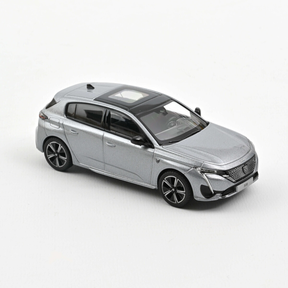 Norev Peugeot 308 GT 2021 gris artense 1/43 (473931)