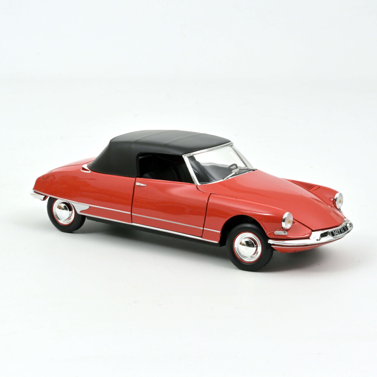 Norev Citroën DS 19 Cabriolet 1961 rouge corail 1/18 (181599)