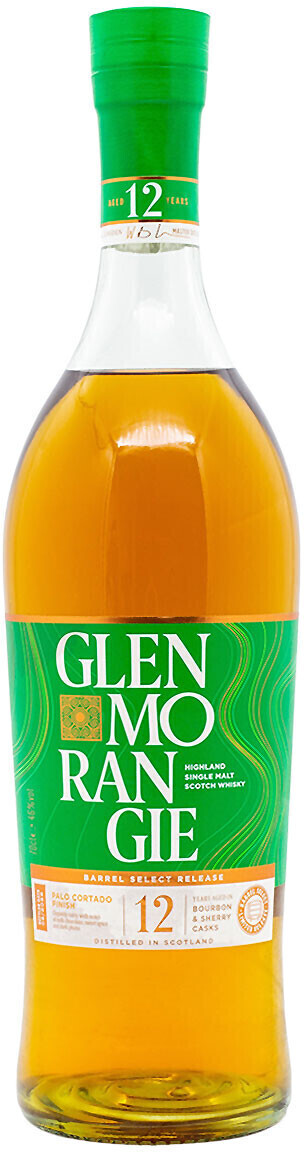 Glenmorangie 12 Years Old Palo Cortado Finish Highland Single Malt Whisky 0,7l 46%