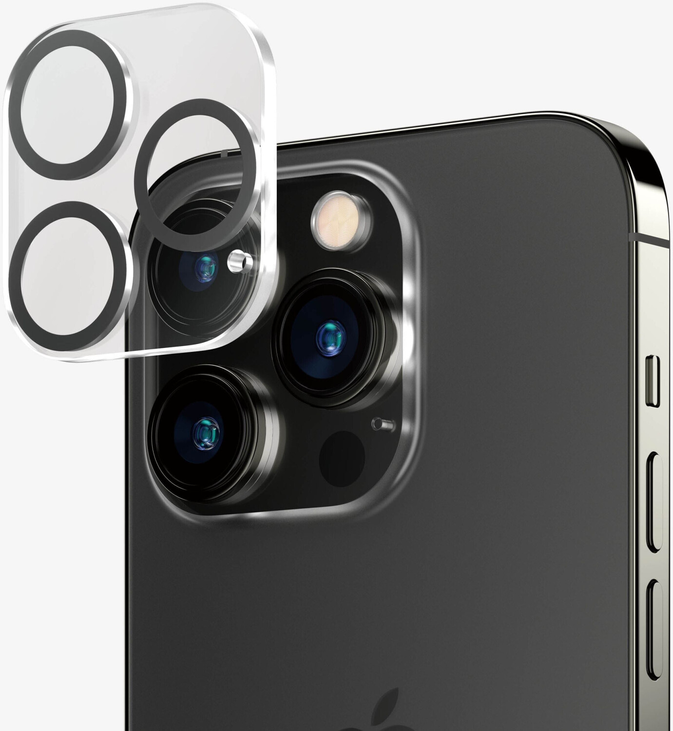 Protection d'écran pour smartphone Forceglass Pack caméra lens + verre  trempé iPhone 15 Pro Max sur