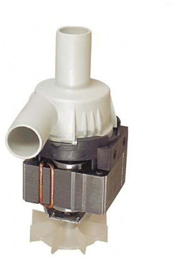 EUROPART Drain pump, gap motor pump, pump 80 watts suitable for washing machine Miele, Bauknecht Whirlpool