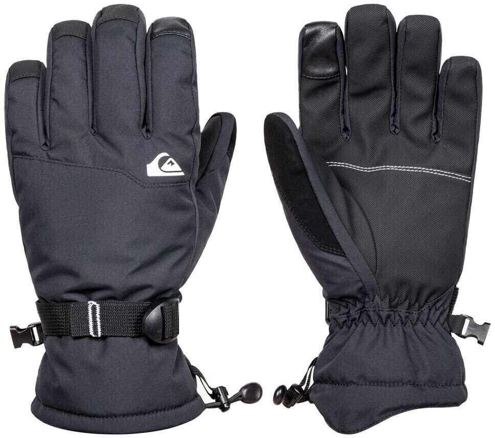 Photos - Ski Wear Quiksilver Mission Gloves  black (EQYHN03181)