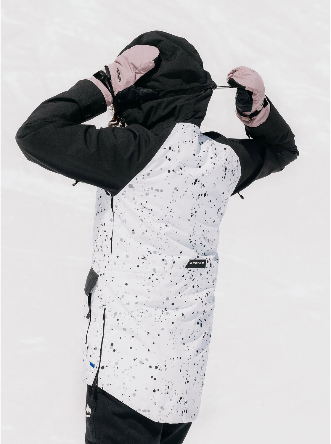White burton jacket on sale