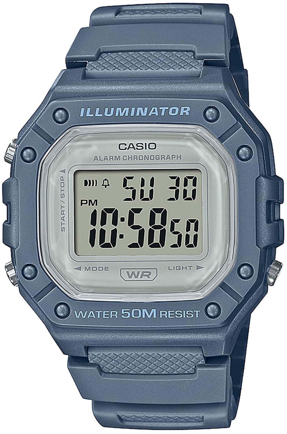 Casio W-218HC-2AVEF blue
