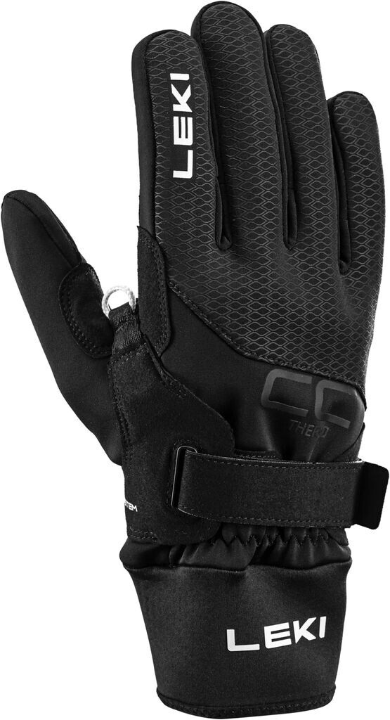 Leki CC Thermo Shark Lobster Guanti Da Sci Di Fondo – Uomo/Donna – Nero – Taglia EU 9.5 – Asciugatura Rapida E Traspiranti