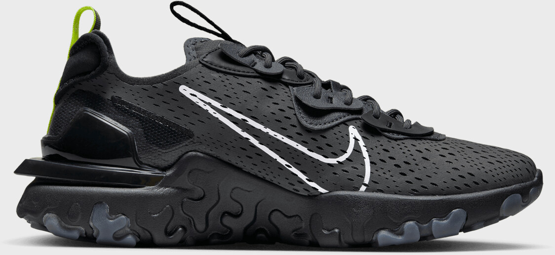 Nike react best sale black volt
