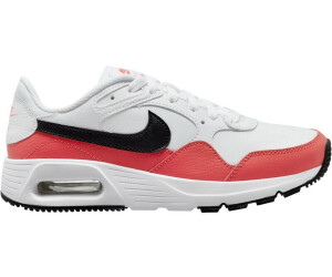 Womens red best sale and white nikes