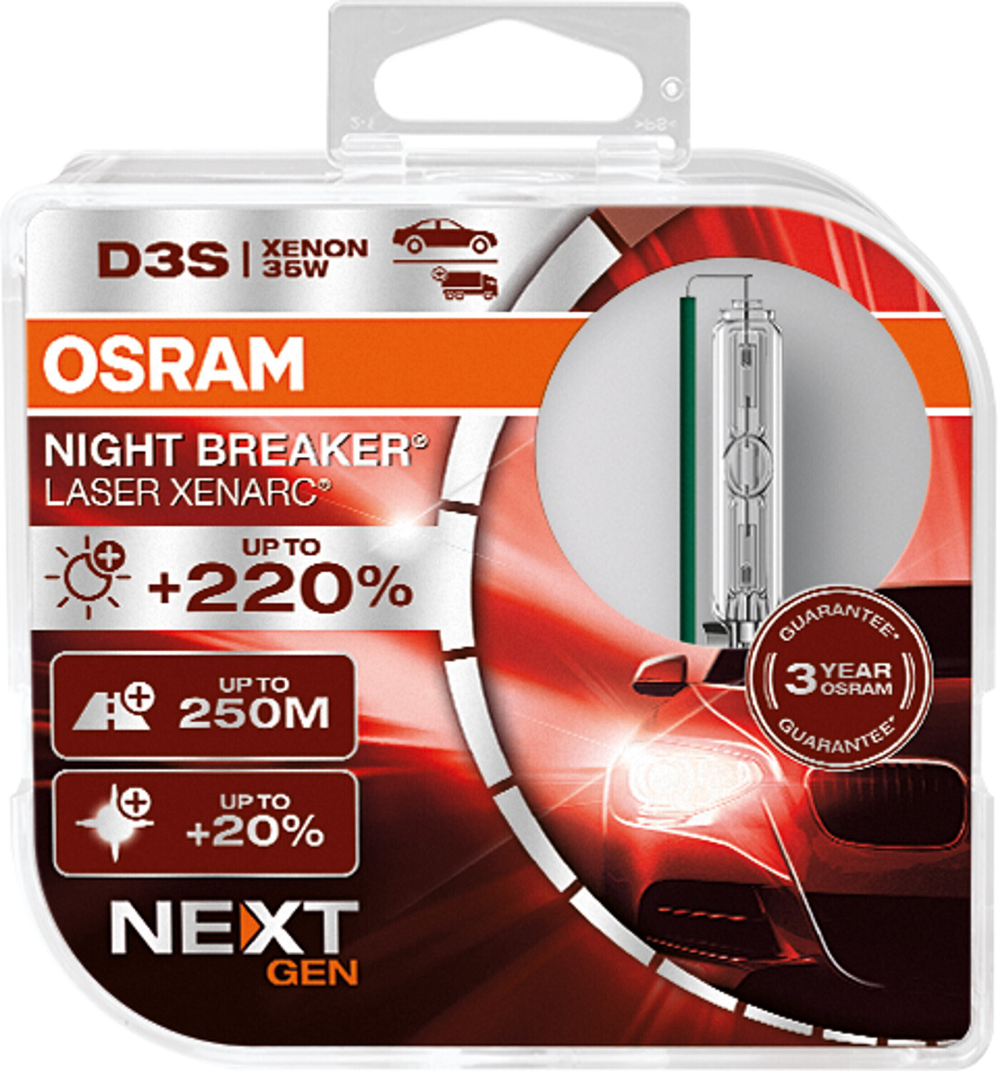 Ampoule xénon OSRAM XENARC ULTRA LIFE D3S HID lampe à décharge